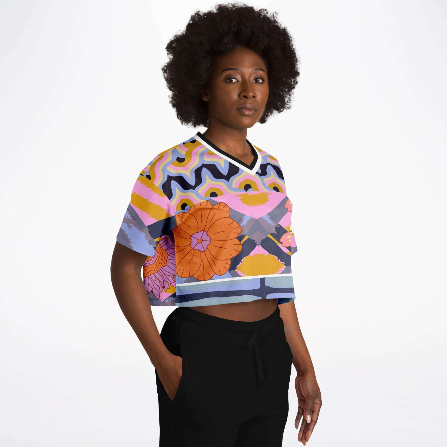 Bahama Mama Crop Jersey - Result: Tropical Crop Jersey - Bahama Mama Collection