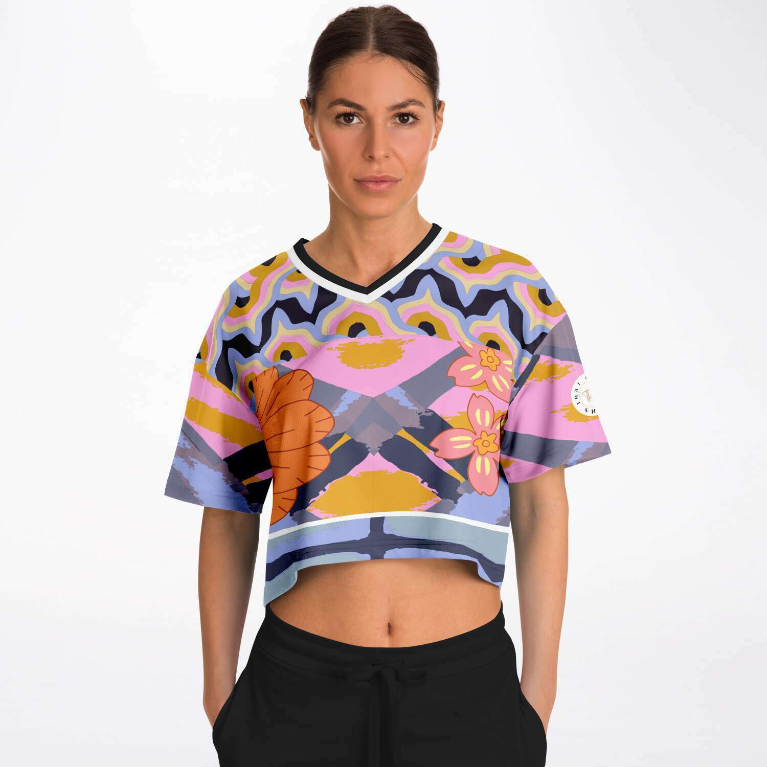 Bahama Mama Crop Jersey - Result: Tropical Crop Jersey - Bahama Mama Collection