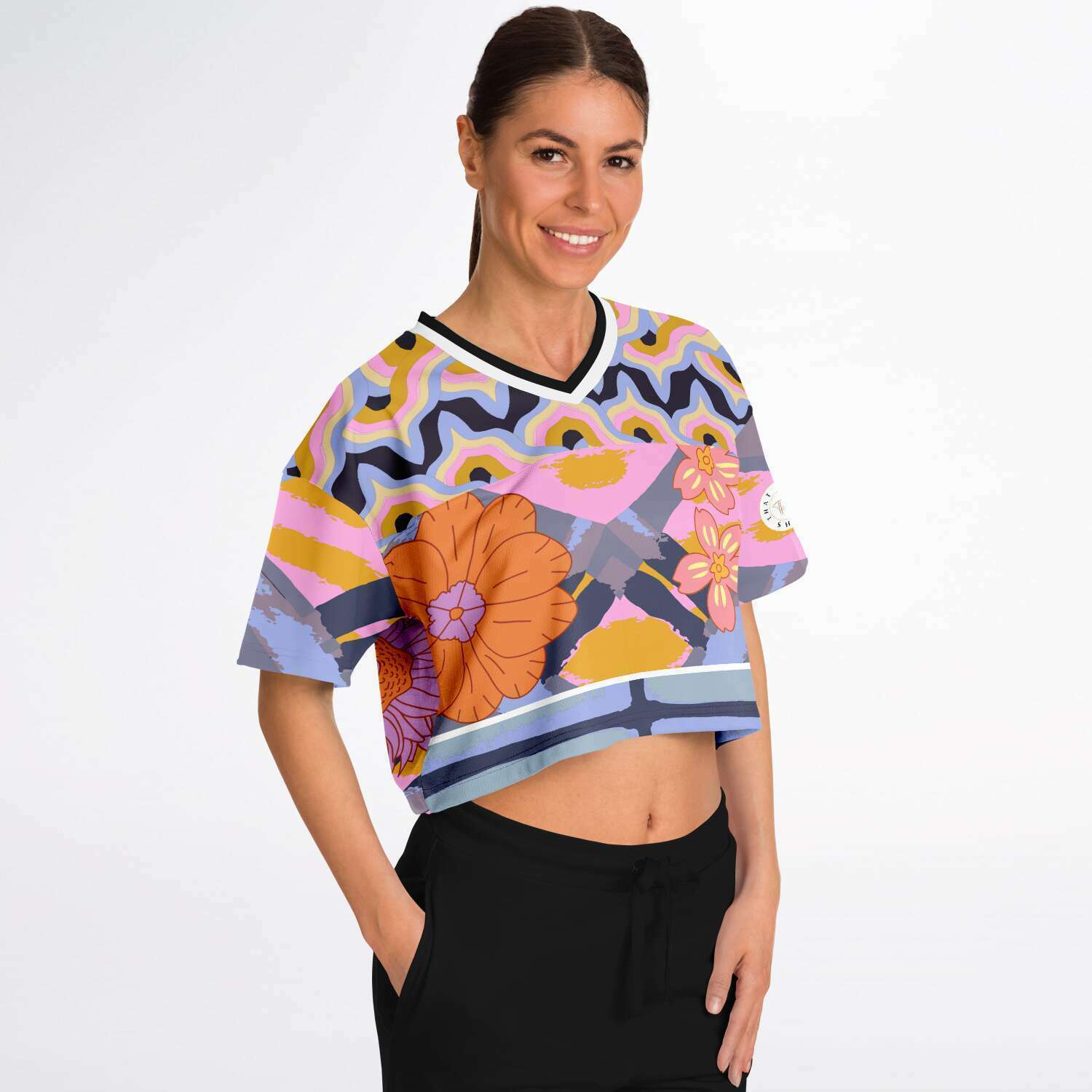 Bahama Mama Crop Jersey - Result: Tropical Crop Jersey - Bahama Mama Collection