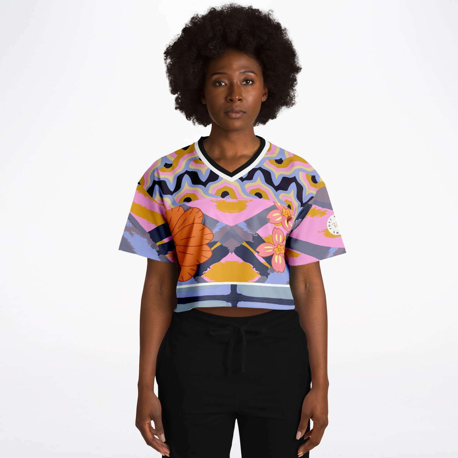 Bahama Mama Crop Jersey - Result: Tropical Crop Jersey - Bahama Mama Collection