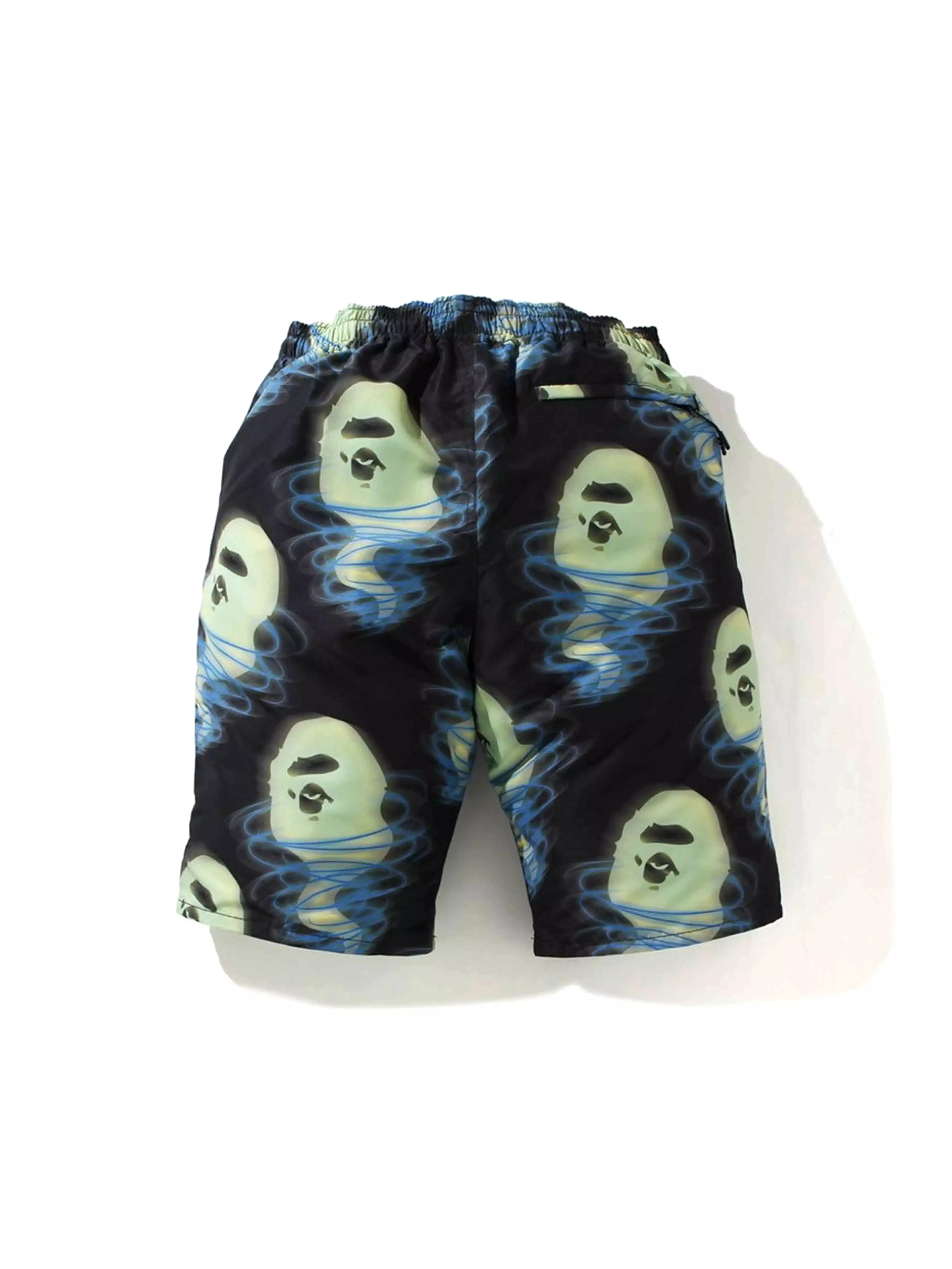 Bathing Ape BAPE Storm Track Shorts Black