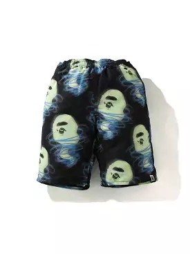 Bathing Ape BAPE Storm Track Shorts Black