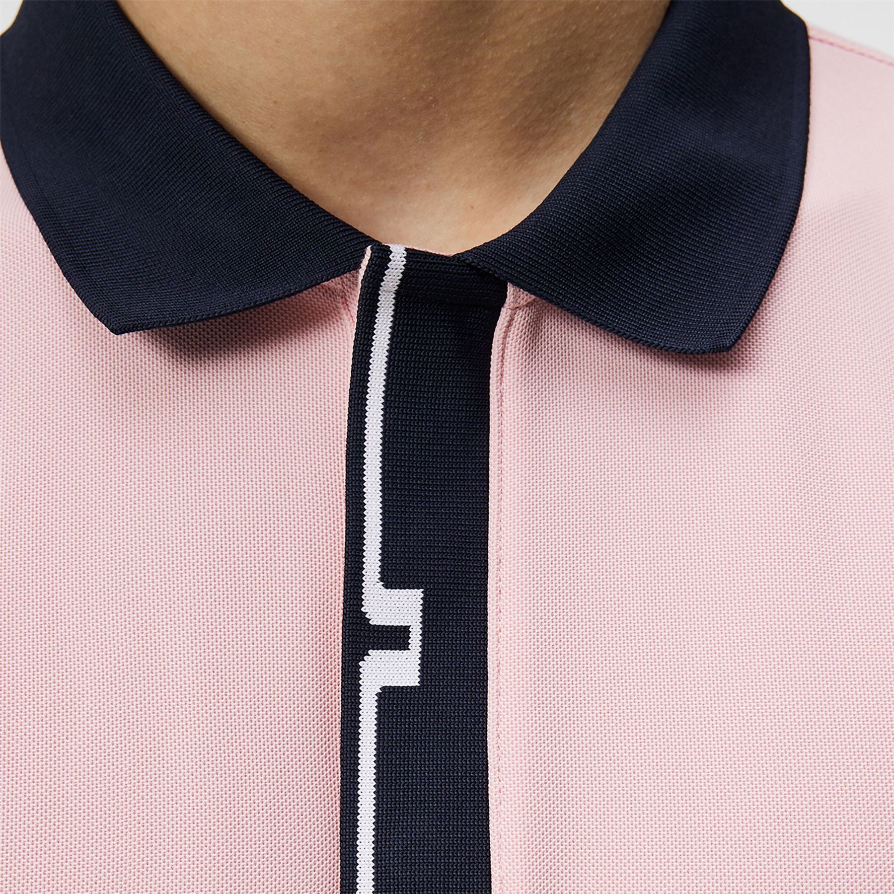 Bay Slim Fit Sport Pique Polo in Powder Pink - Buy Online SS24