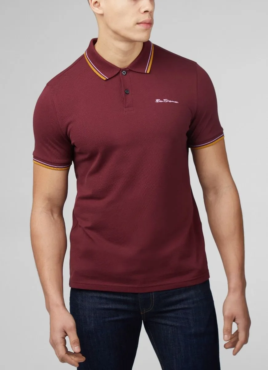 Casual Short Sleeve Polo Shirt at Ben Sherman Port