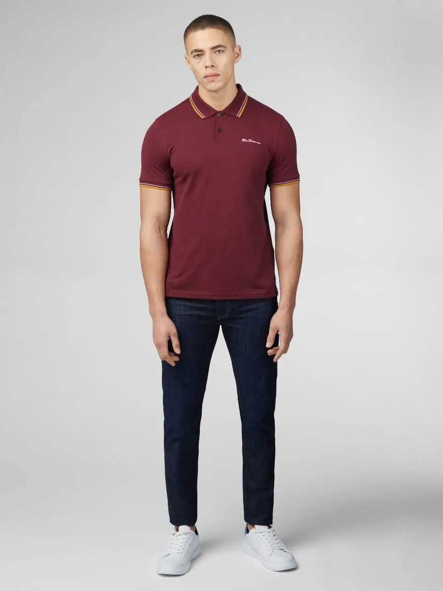 Casual Short Sleeve Polo Shirt at Ben Sherman Port