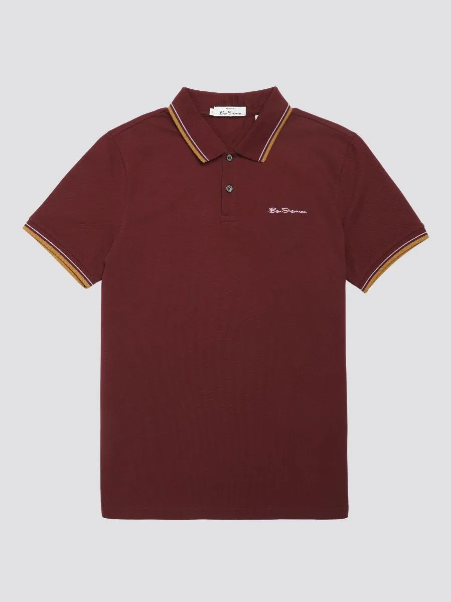 Casual Short Sleeve Polo Shirt at Ben Sherman Port