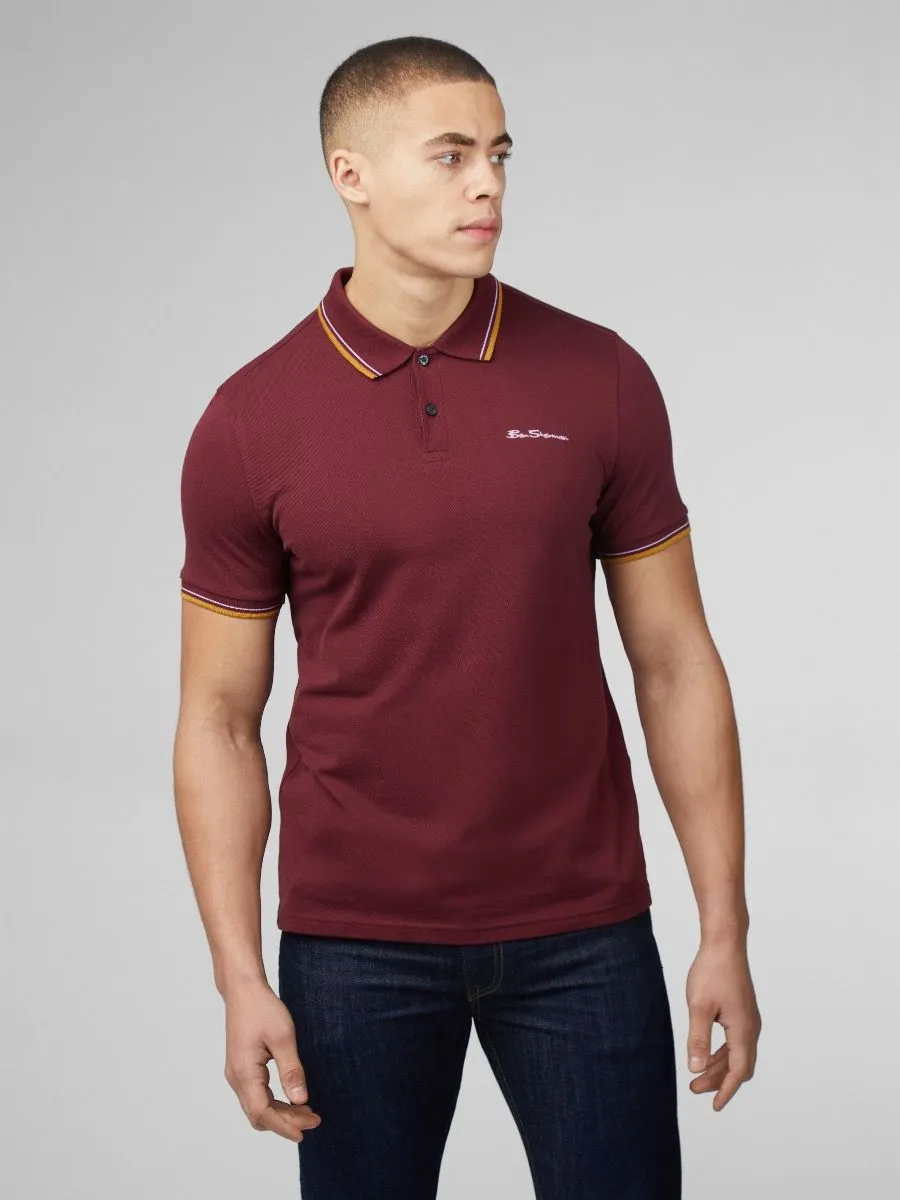 Casual Short Sleeve Polo Shirt at Ben Sherman Port