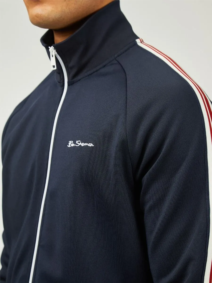 Ben Sherman Tape Track Jacket Dark Navy