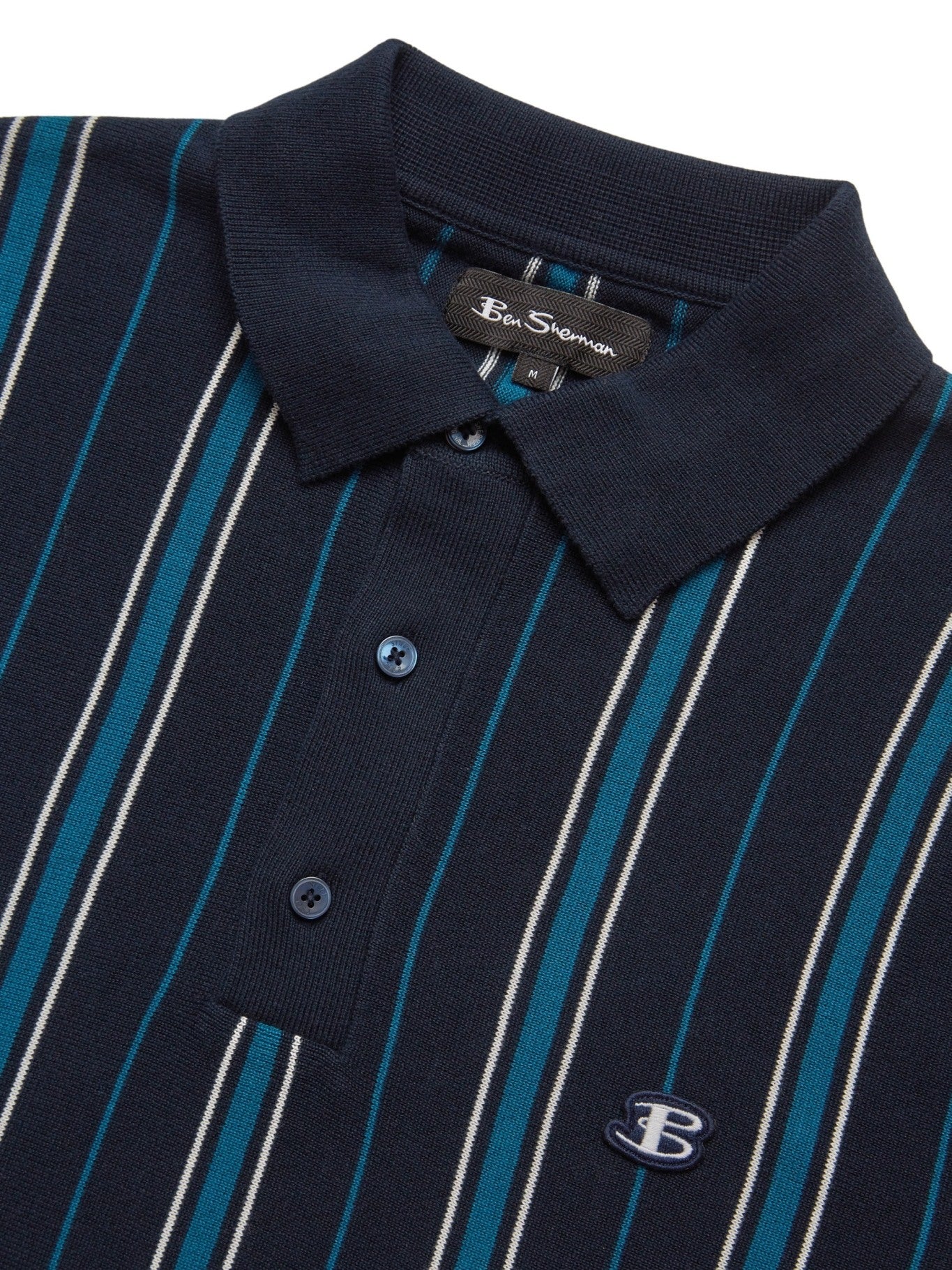 Ben Sherman Men's Striped Polo Shirt