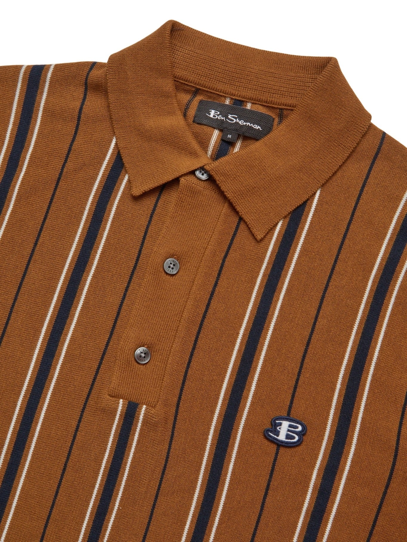 Ben Sherman Men's Striped Polo Shirt