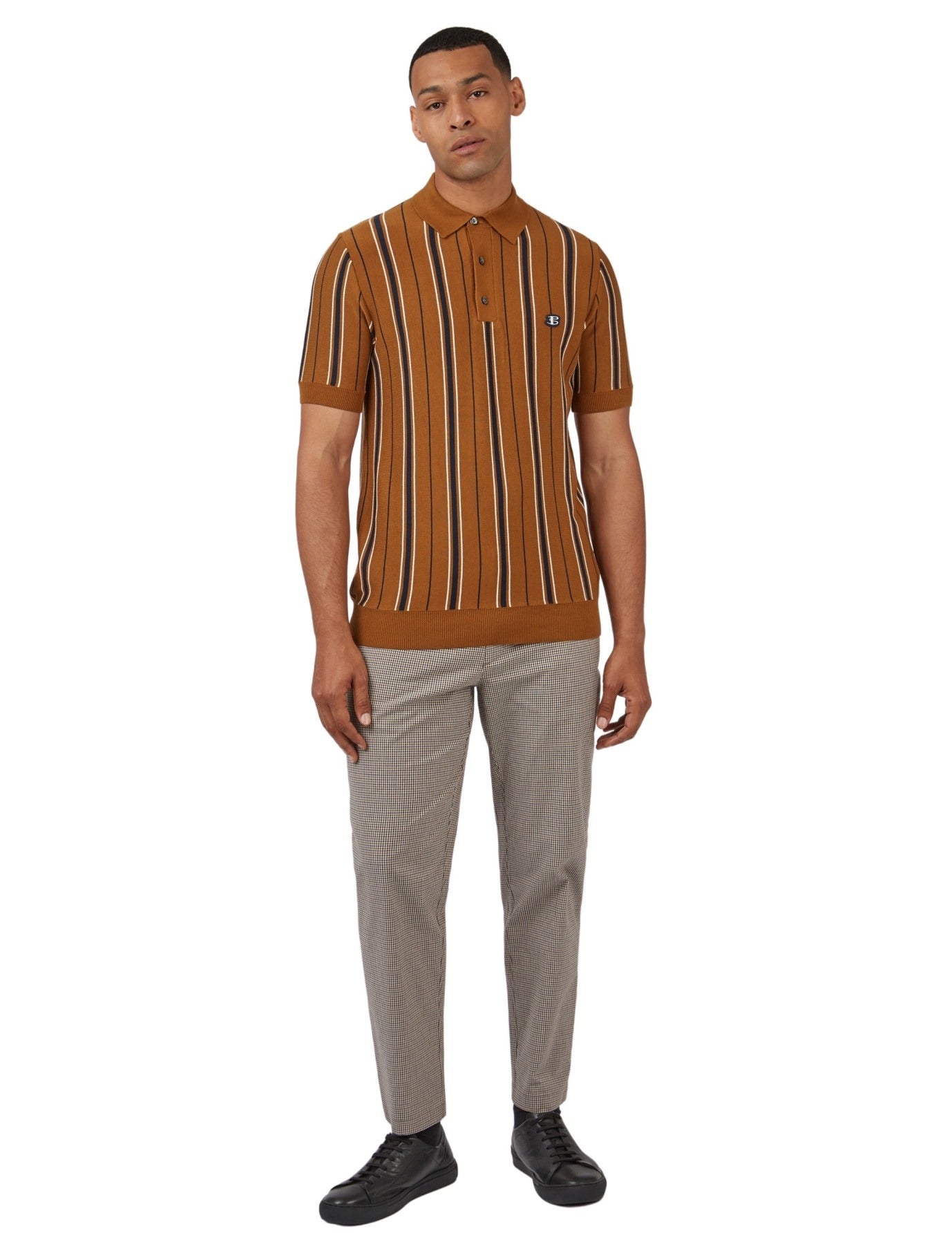 Ben Sherman Men's Striped Polo Shirt