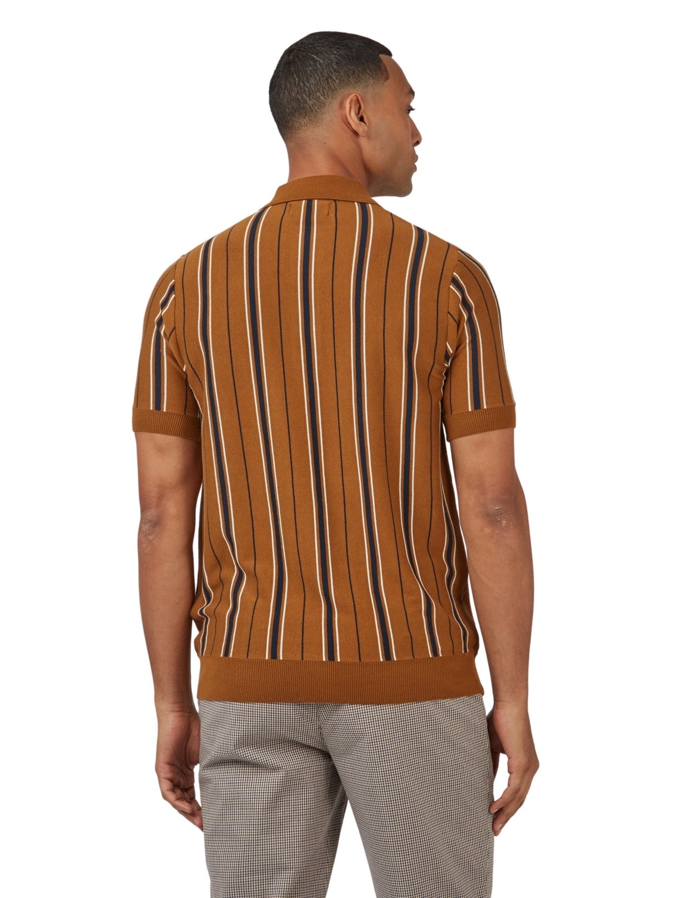 Ben Sherman Men's Striped Polo Shirt