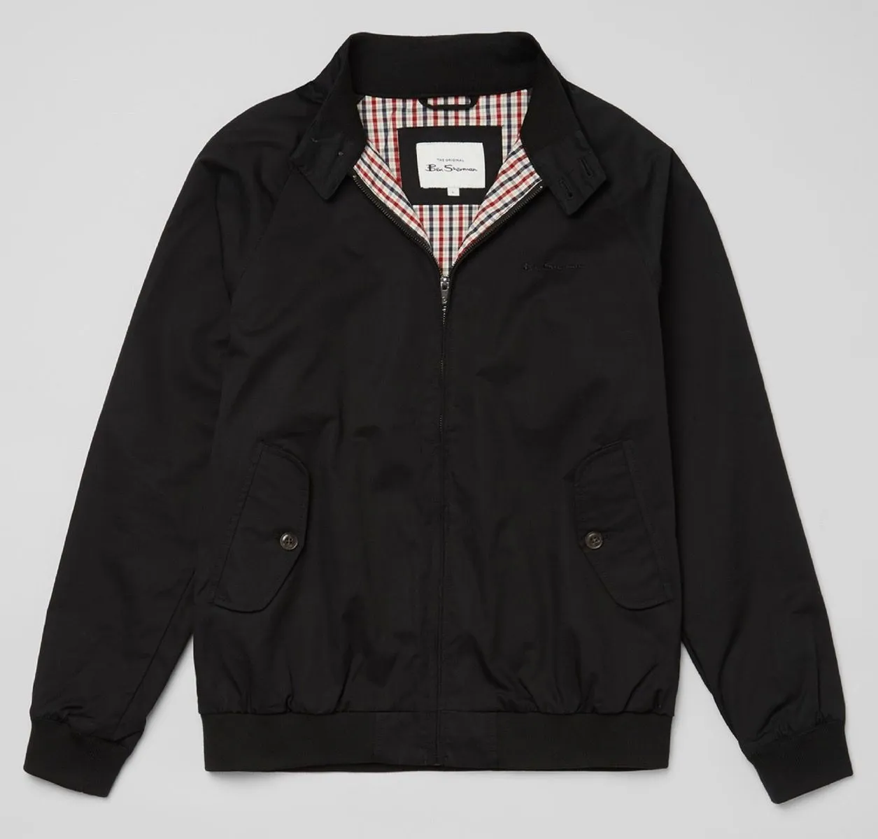 Ben Sherman Signature Casual Harrington Jacket Black Sale