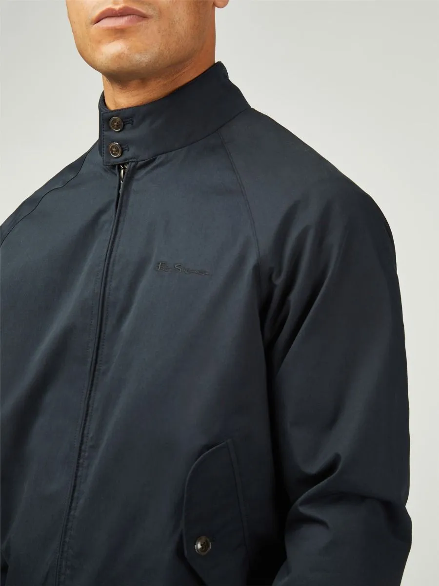 Ben Sherman Casual Harrington Jacket Dark Navy