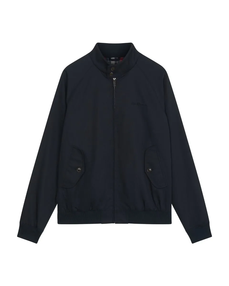 Ben Sherman Casual Harrington Jacket Dark Navy