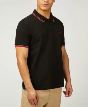 Ben Sherman Signature Pique Polo Shirt - Black