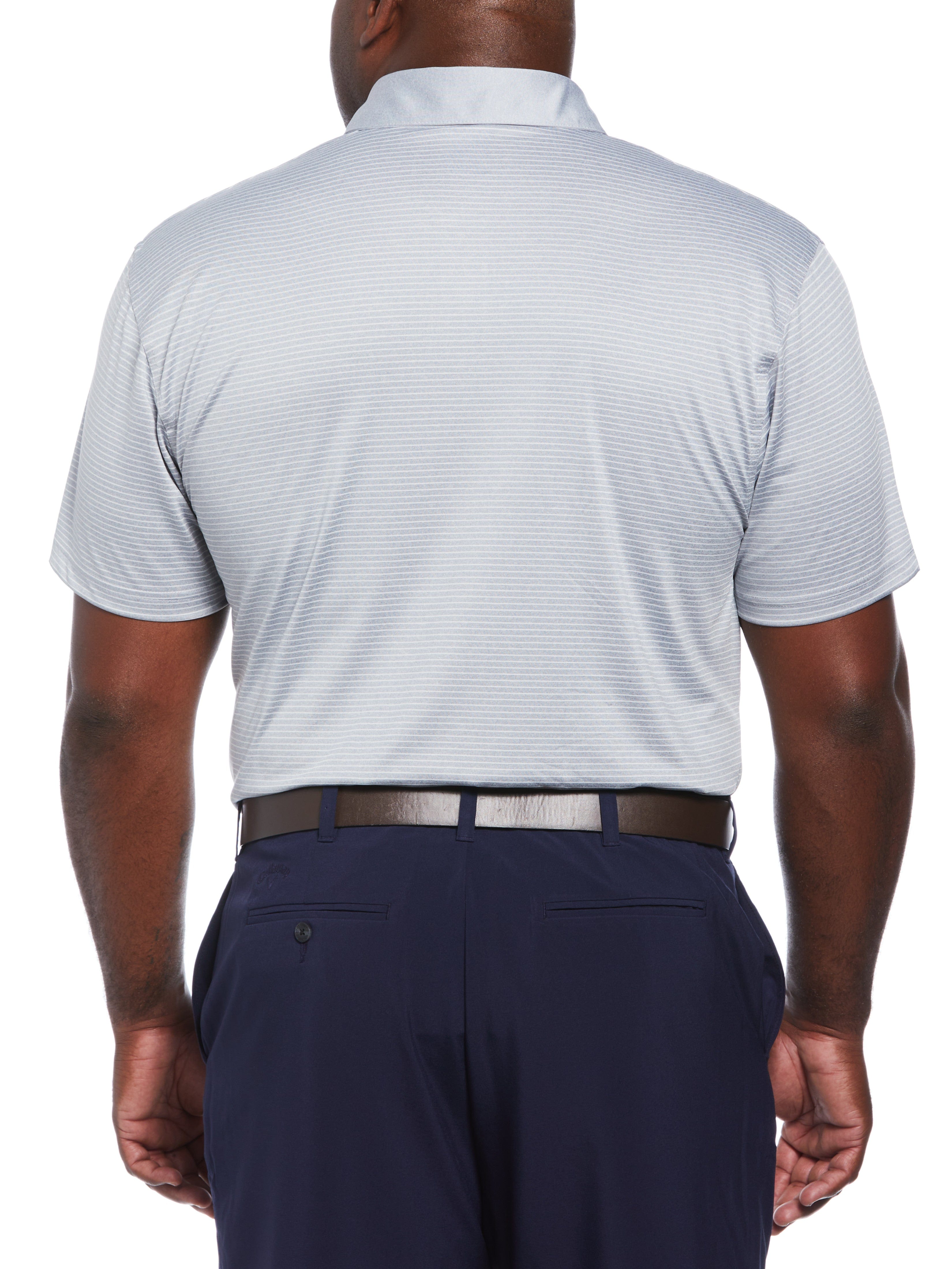 Big and Tall Micro Stripe Golf Polo