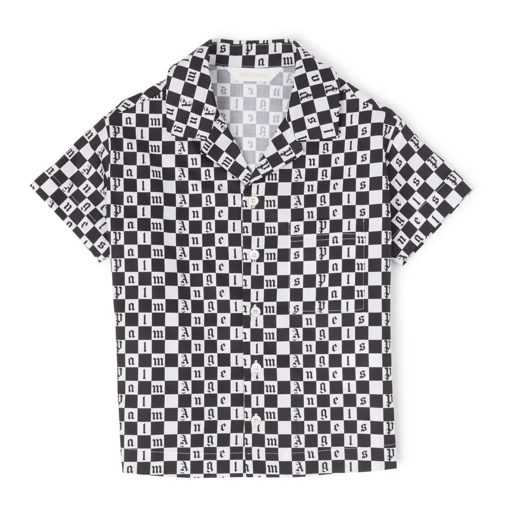 Checkerboard Pattern Shirt