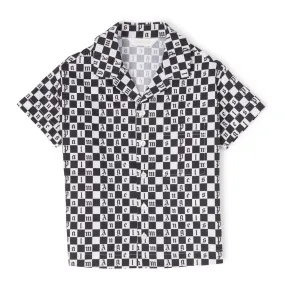 Checkerboard Pattern Shirt