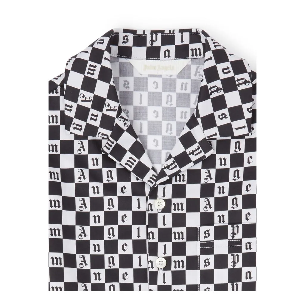 Checkerboard Pattern Shirt