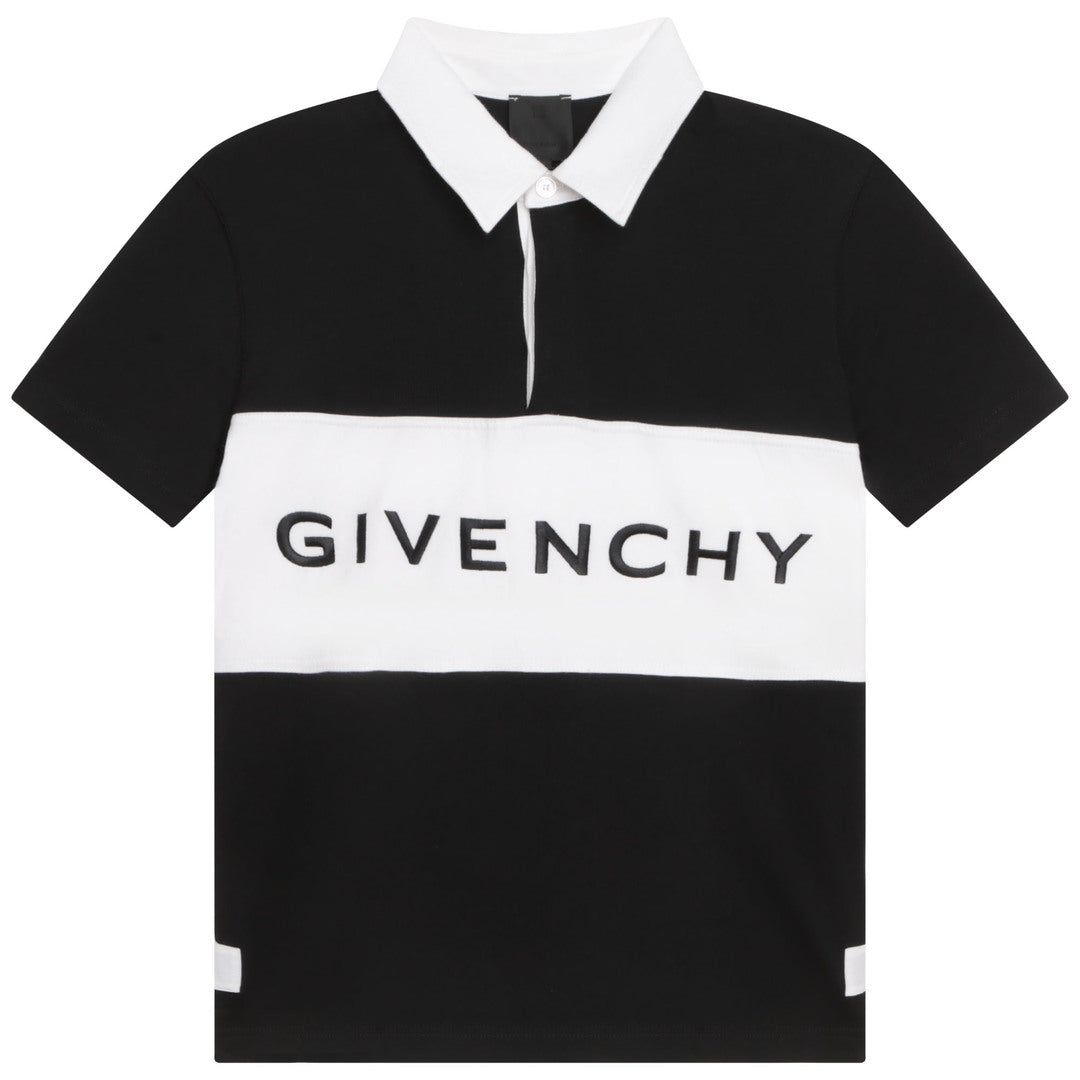 Black Logo Polo Shirt