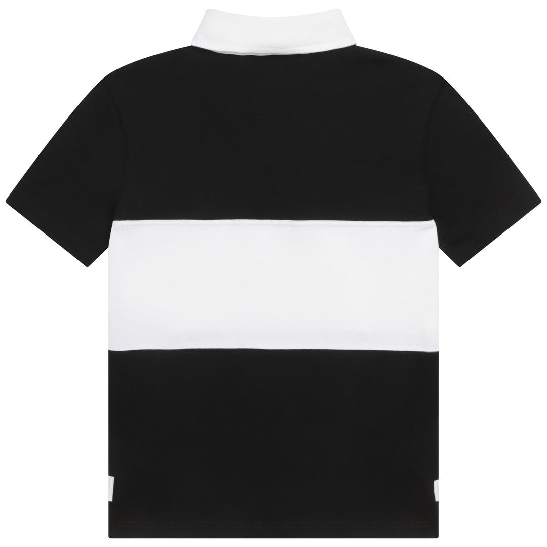 Black Logo Polo Shirt