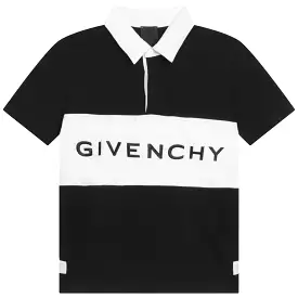 Black Logo Polo Shirt