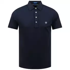 Black mesh polo shirt - 2024