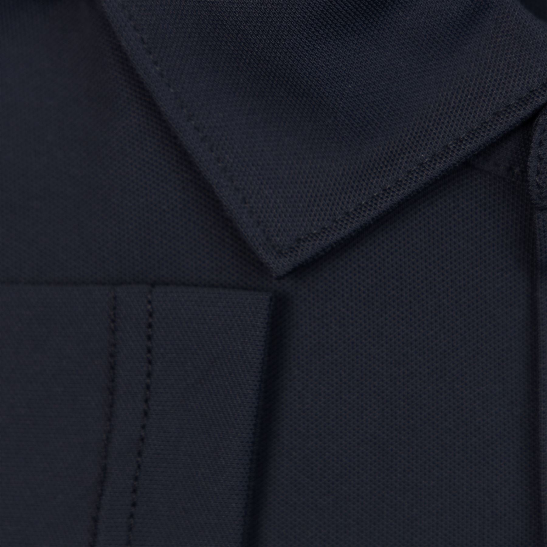 Black mesh polo shirt - 2024