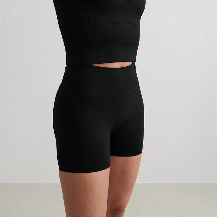 Black Shape Seamless Hotpants and Shorts at Stirling Sports