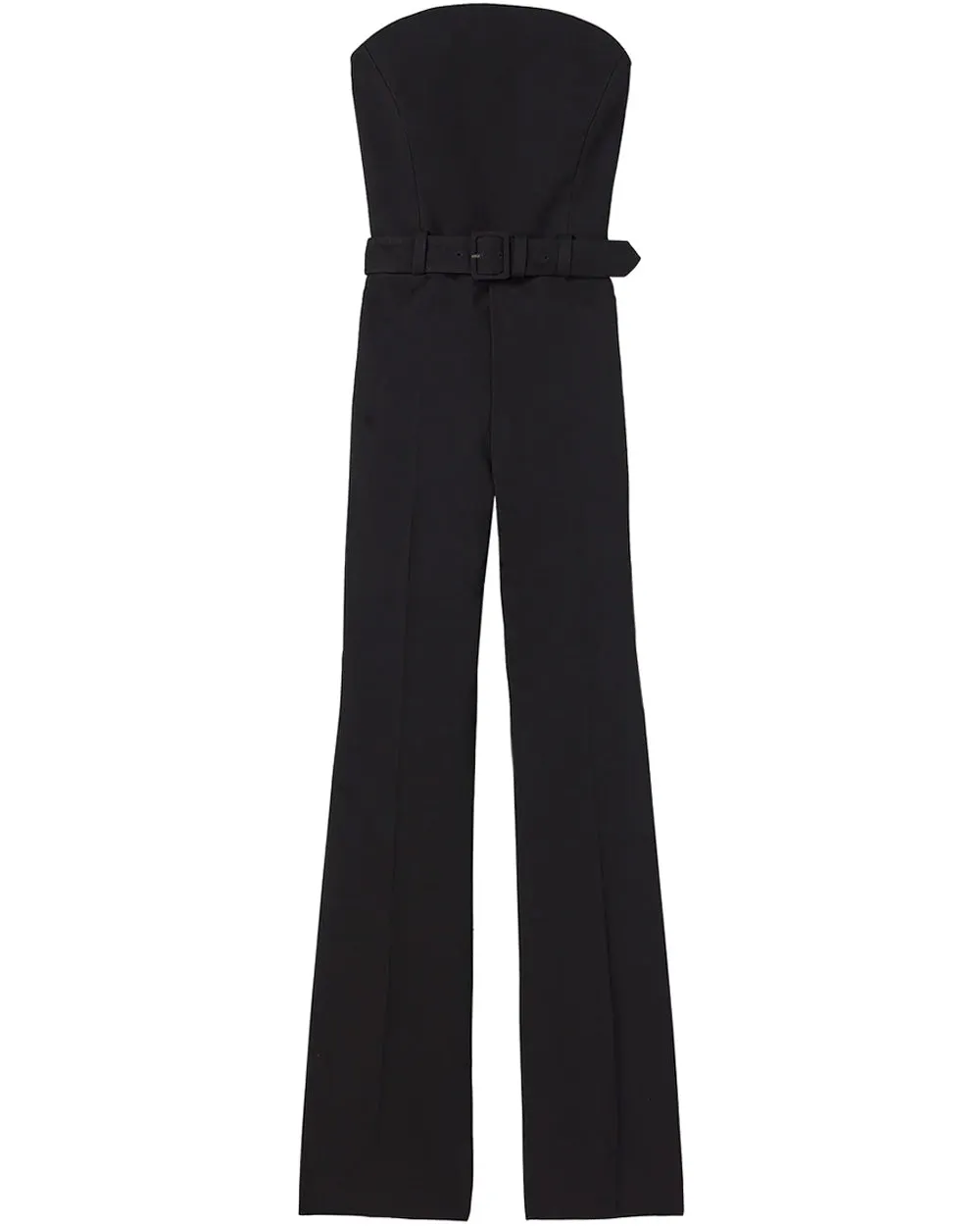 Black Strapless Jumpsuit by Kate