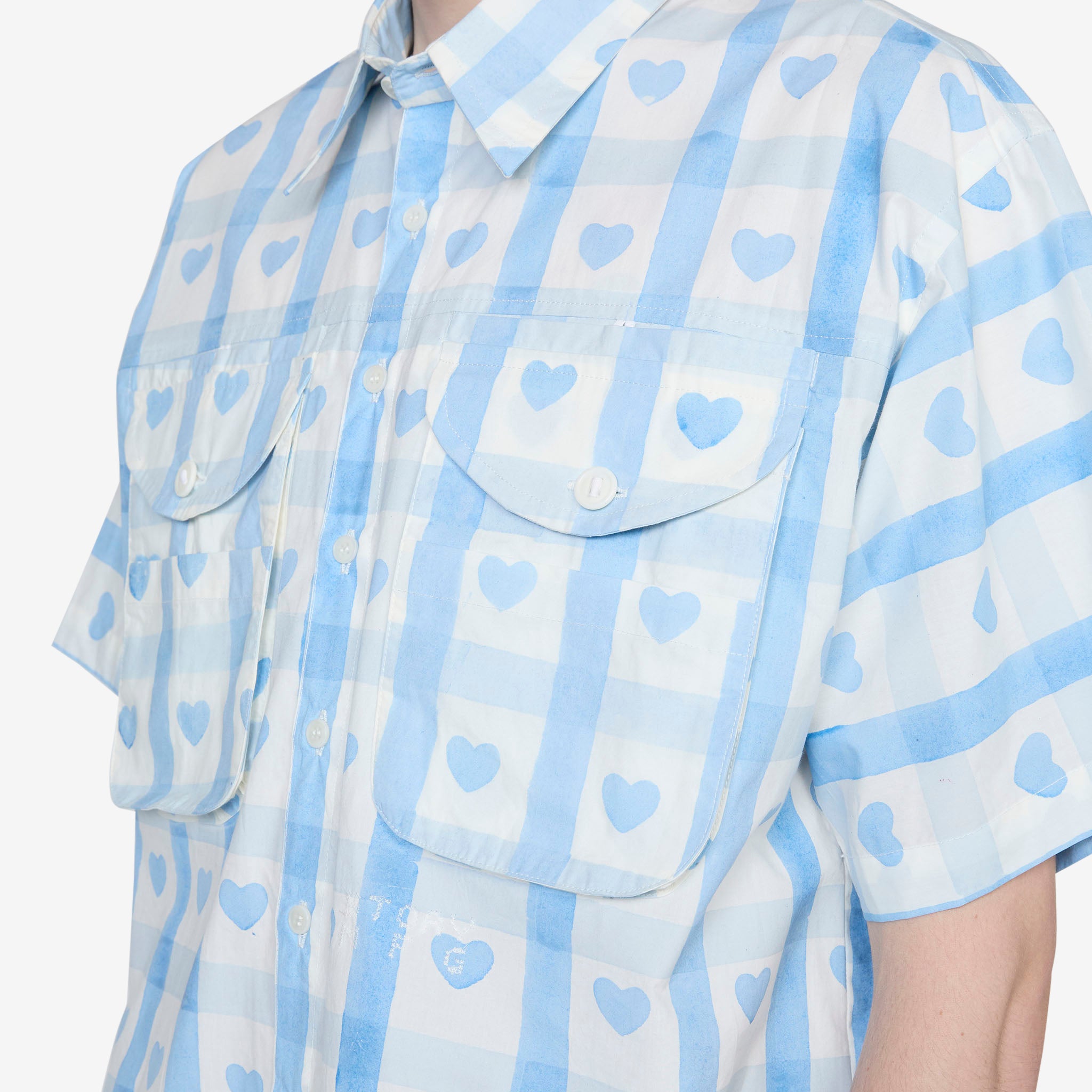 Blue Heart Shell Shirt