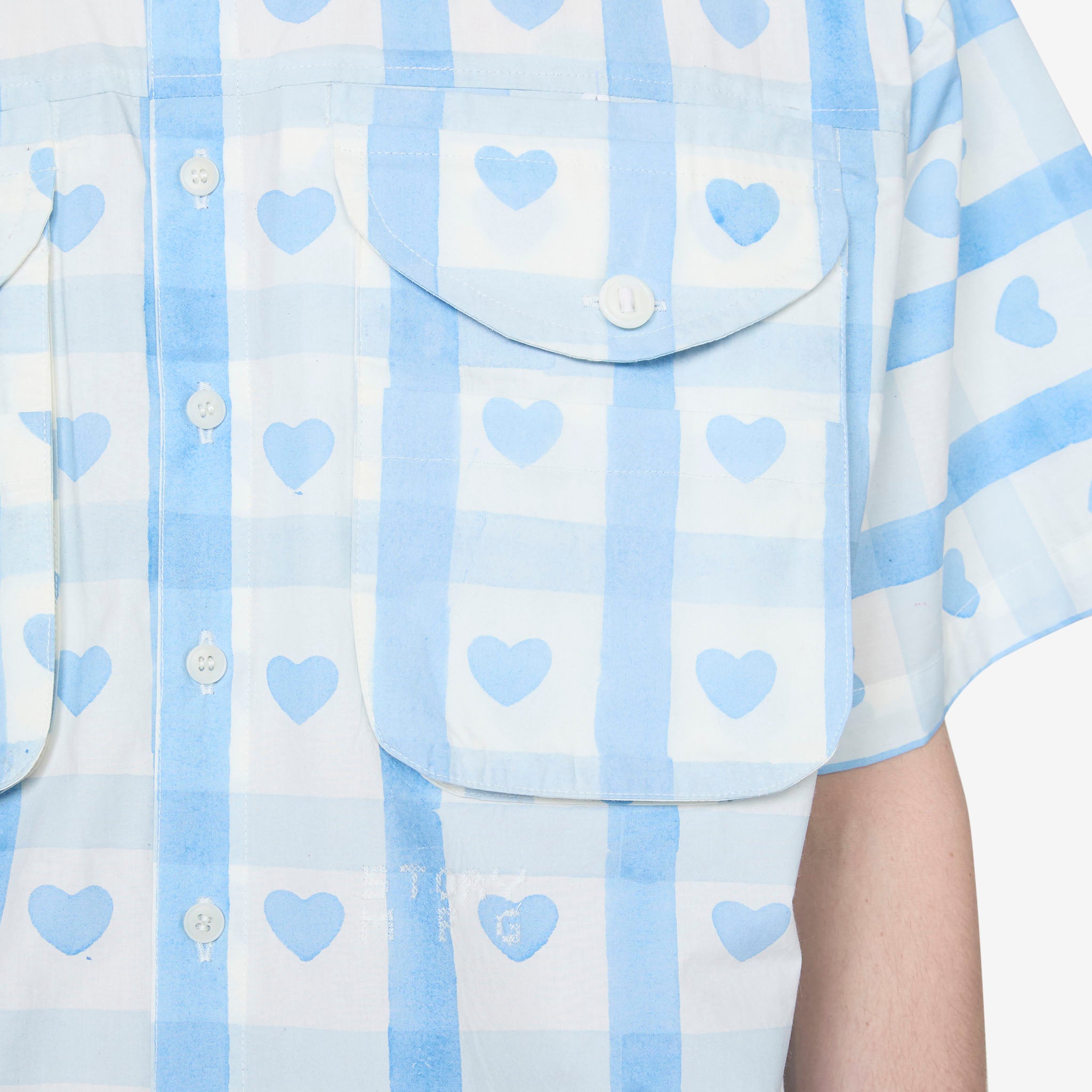 Blue Heart Shell Shirt