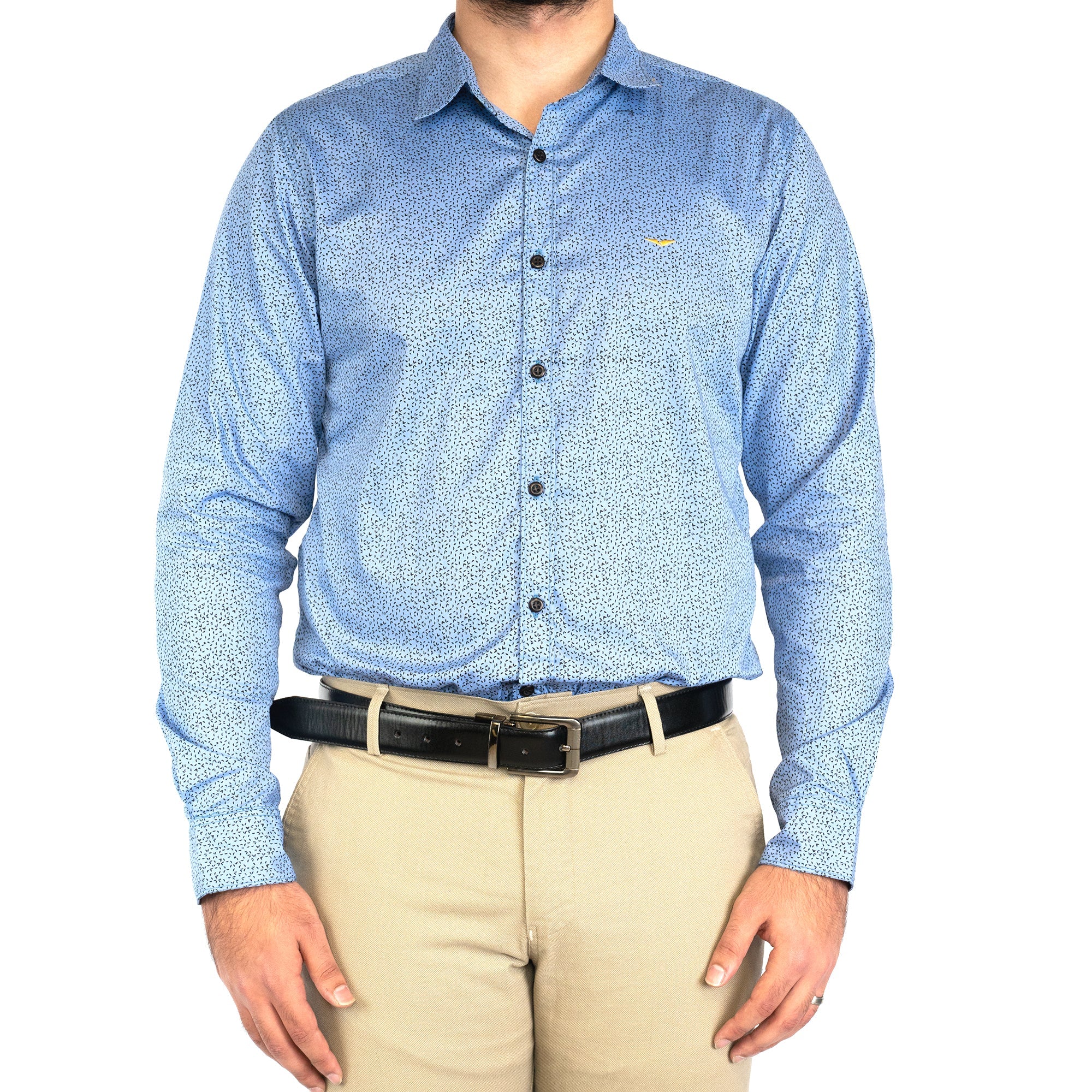 Blue Spotted Shirt