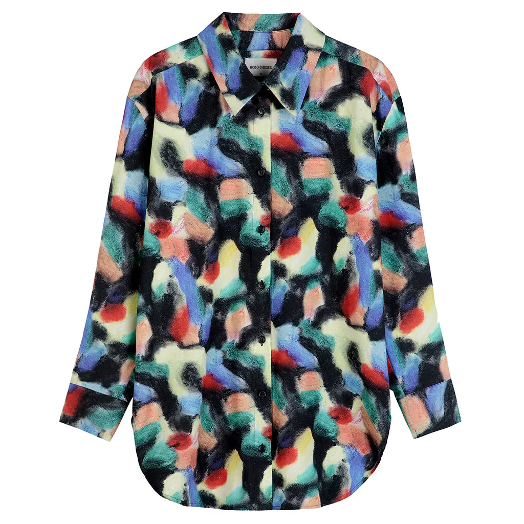 Fantasy World Print Multicolour Bobo Choses Woman Long Shirt