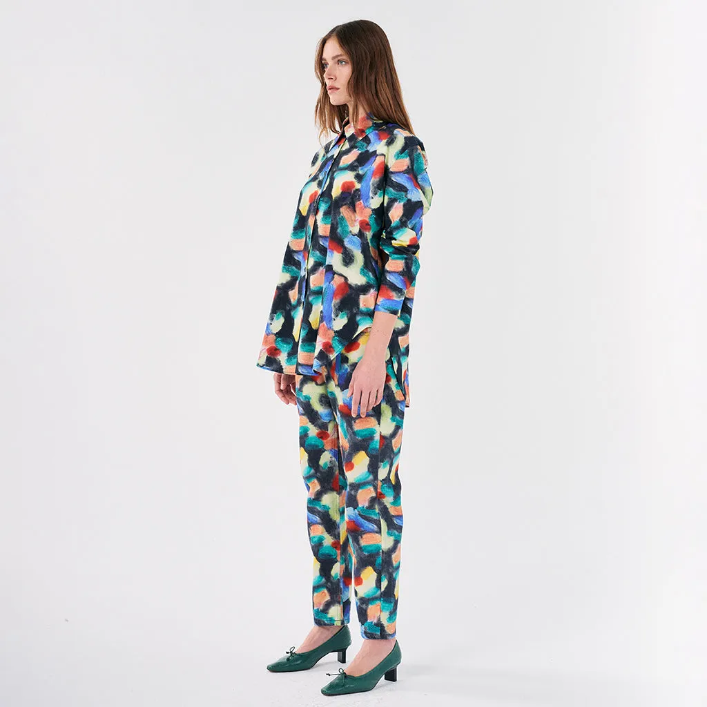 Fantasy World Print Multicolour Bobo Choses Woman Long Shirt