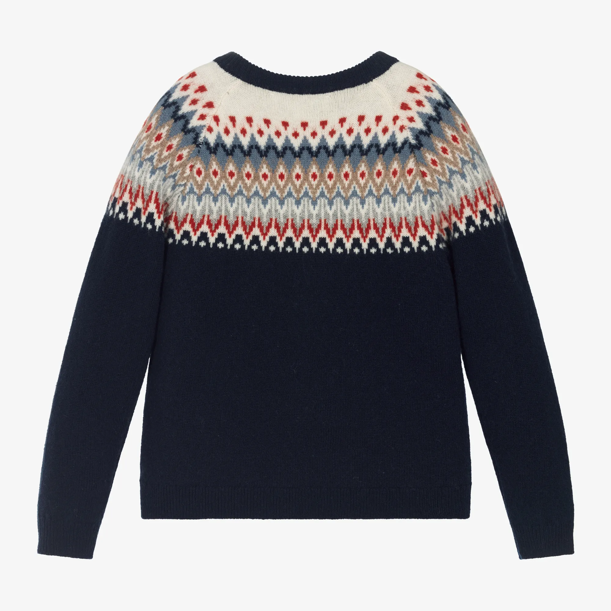 Blue Wool Sweater for Boys