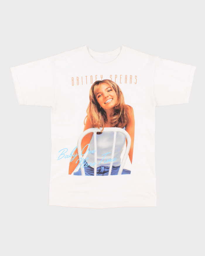 Britney Spears graphic print t-shirt for women - size medium.