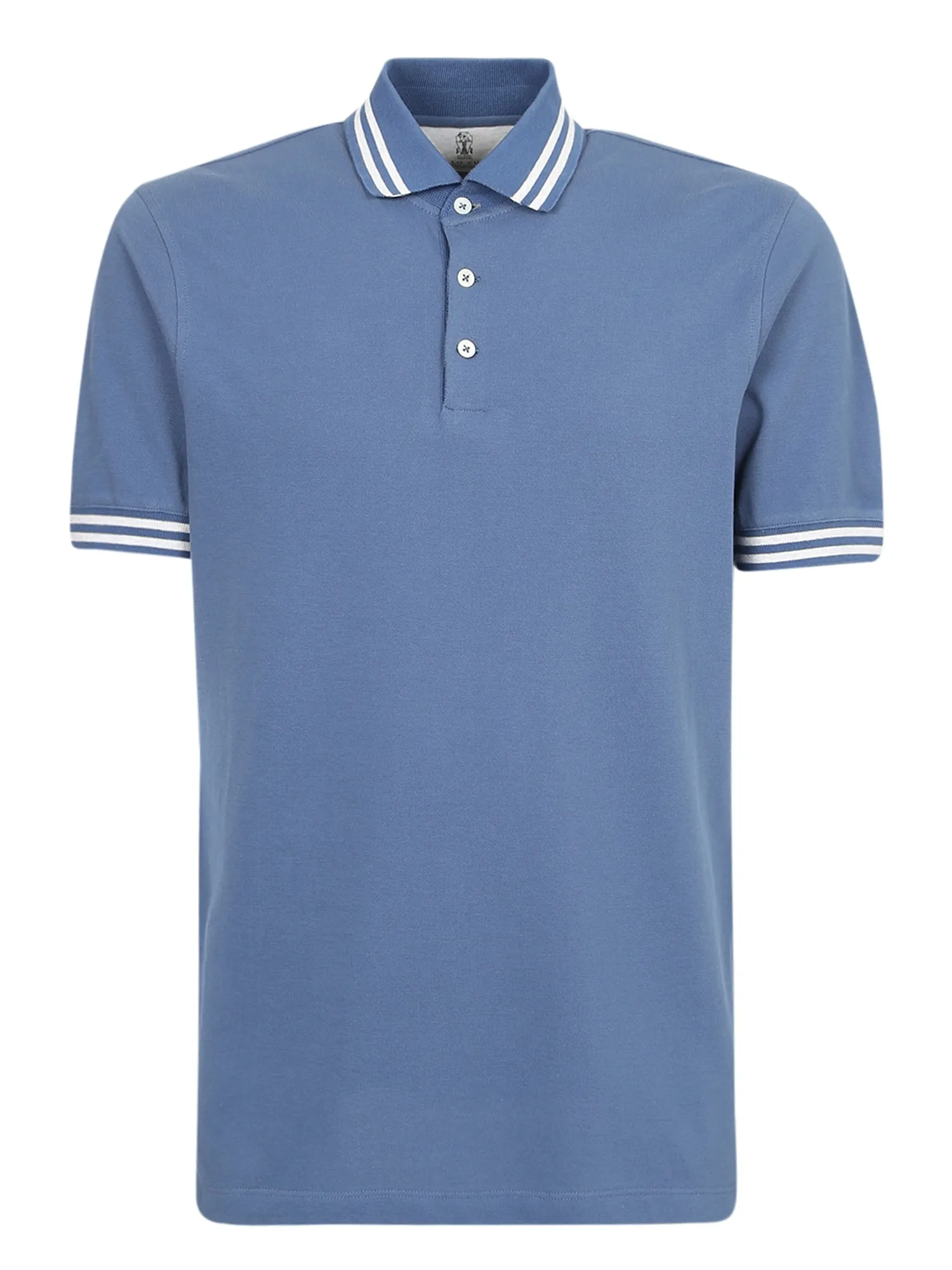 Striped Polo Shirt by Brunello Cucinelli