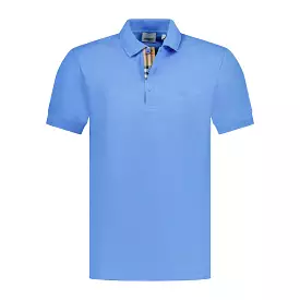 Burberry Eddie Polo Shirt Blue - Shop Now