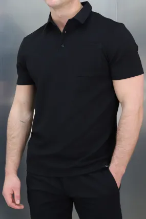 Capo TWIST Black Polo Shirt