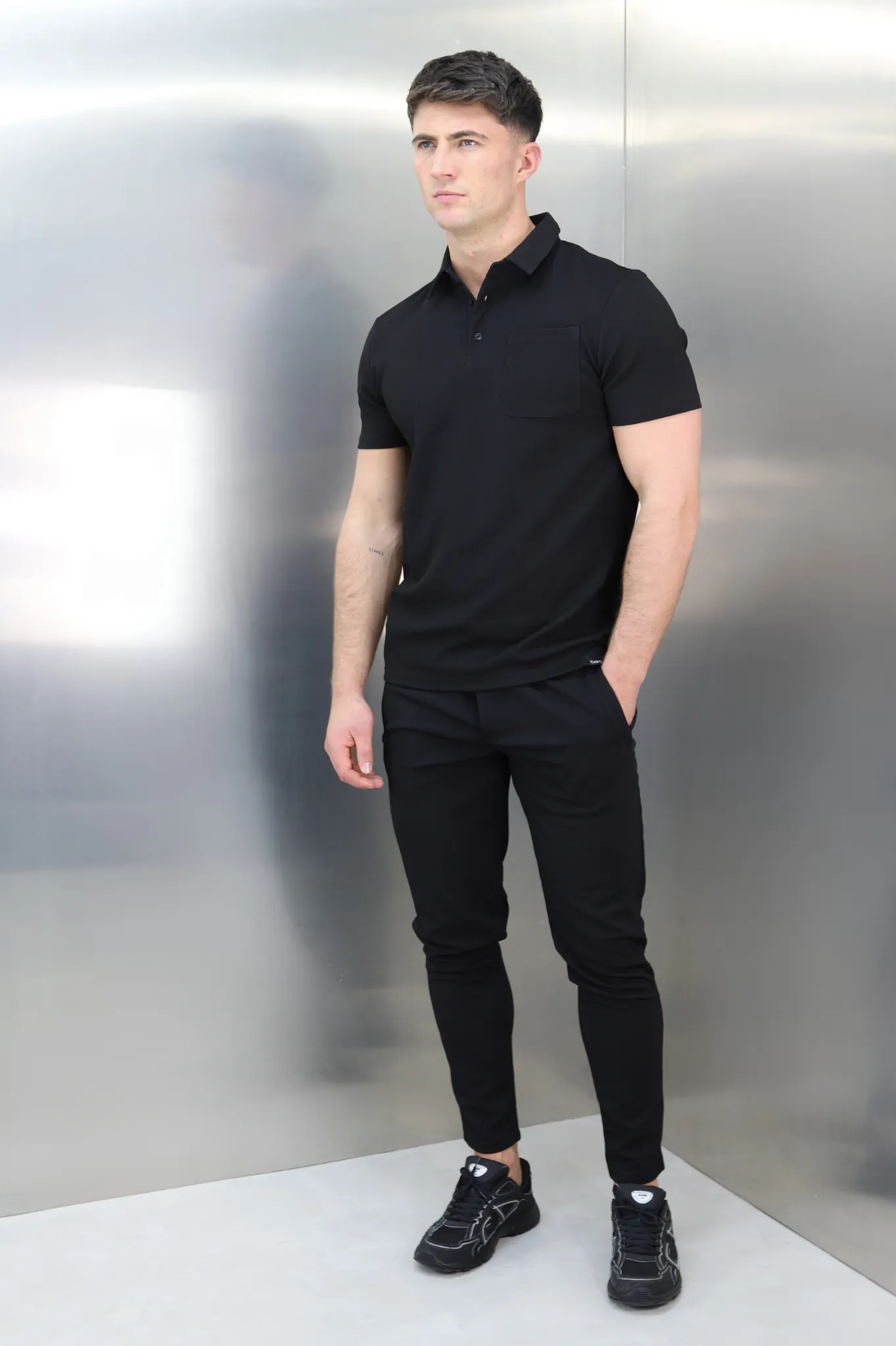 Capo TWIST Black Polo Shirt