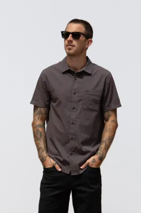 Charter Printed Short Sleeve Woven Shirt - Dusk Geo Dot