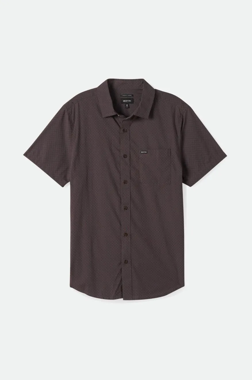 Charter Printed Short Sleeve Woven Shirt - Dusk Geo Dot