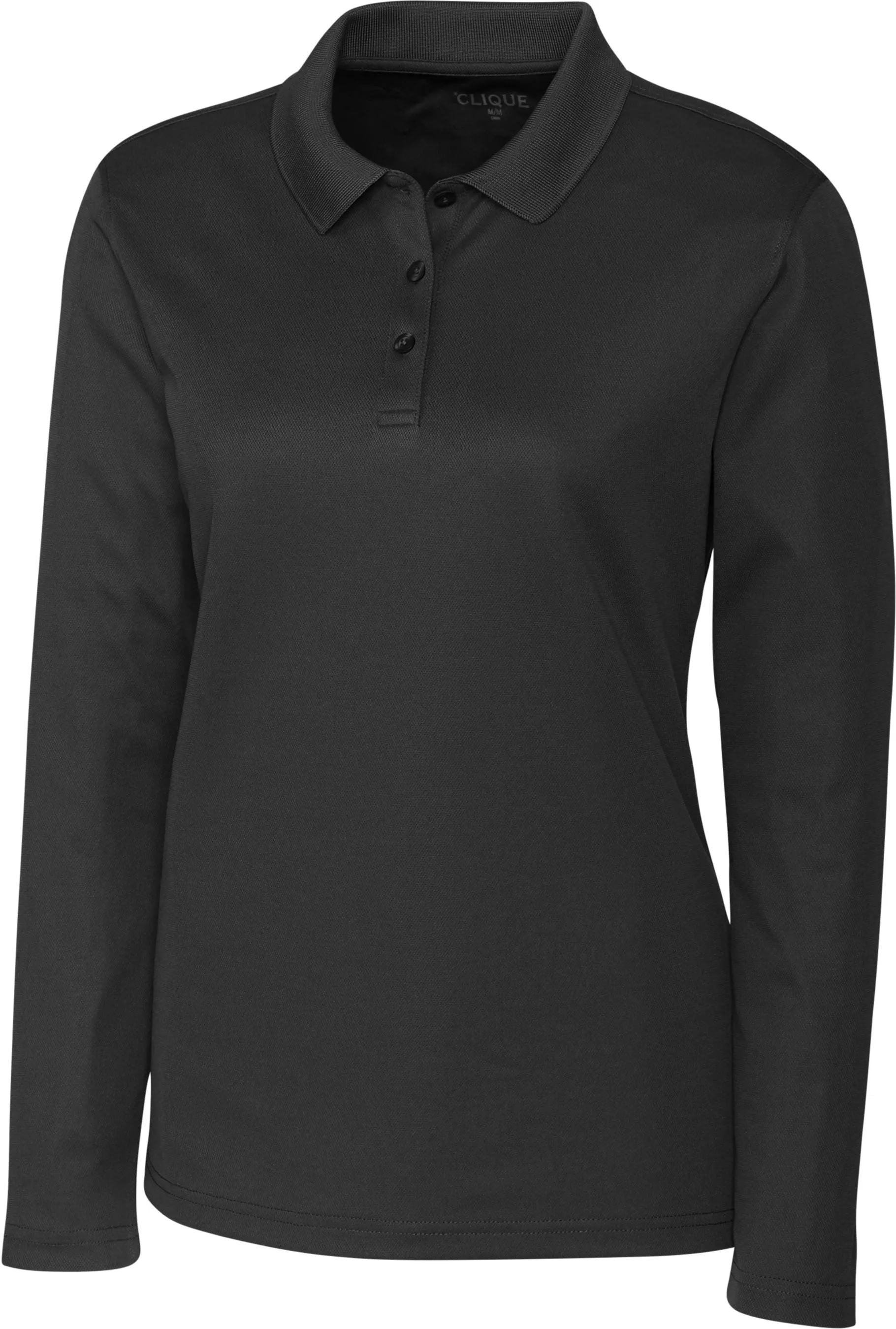 Clique Ladies Spin Long Sleeve Polo