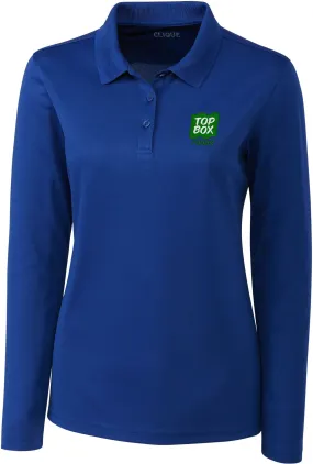 Clique Ladies Spin Long Sleeve Polo