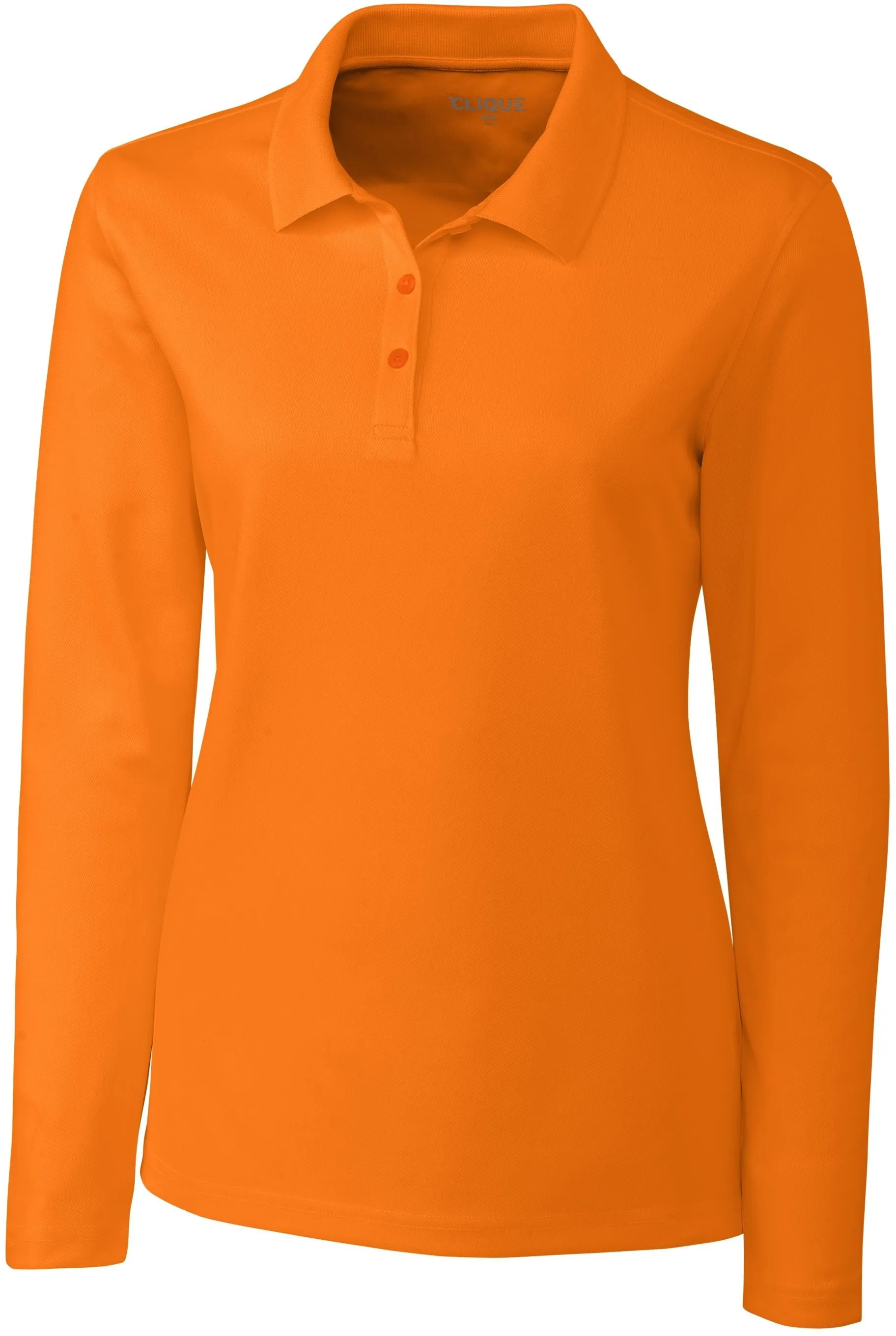 Clique Ladies Spin Long Sleeve Polo