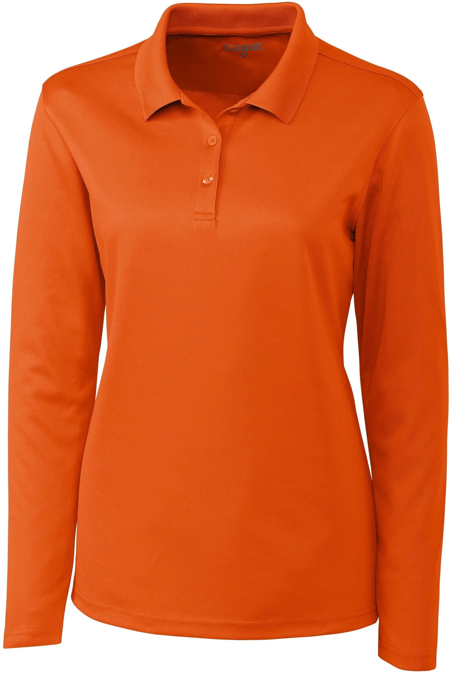 Clique Ladies Spin Long Sleeve Polo