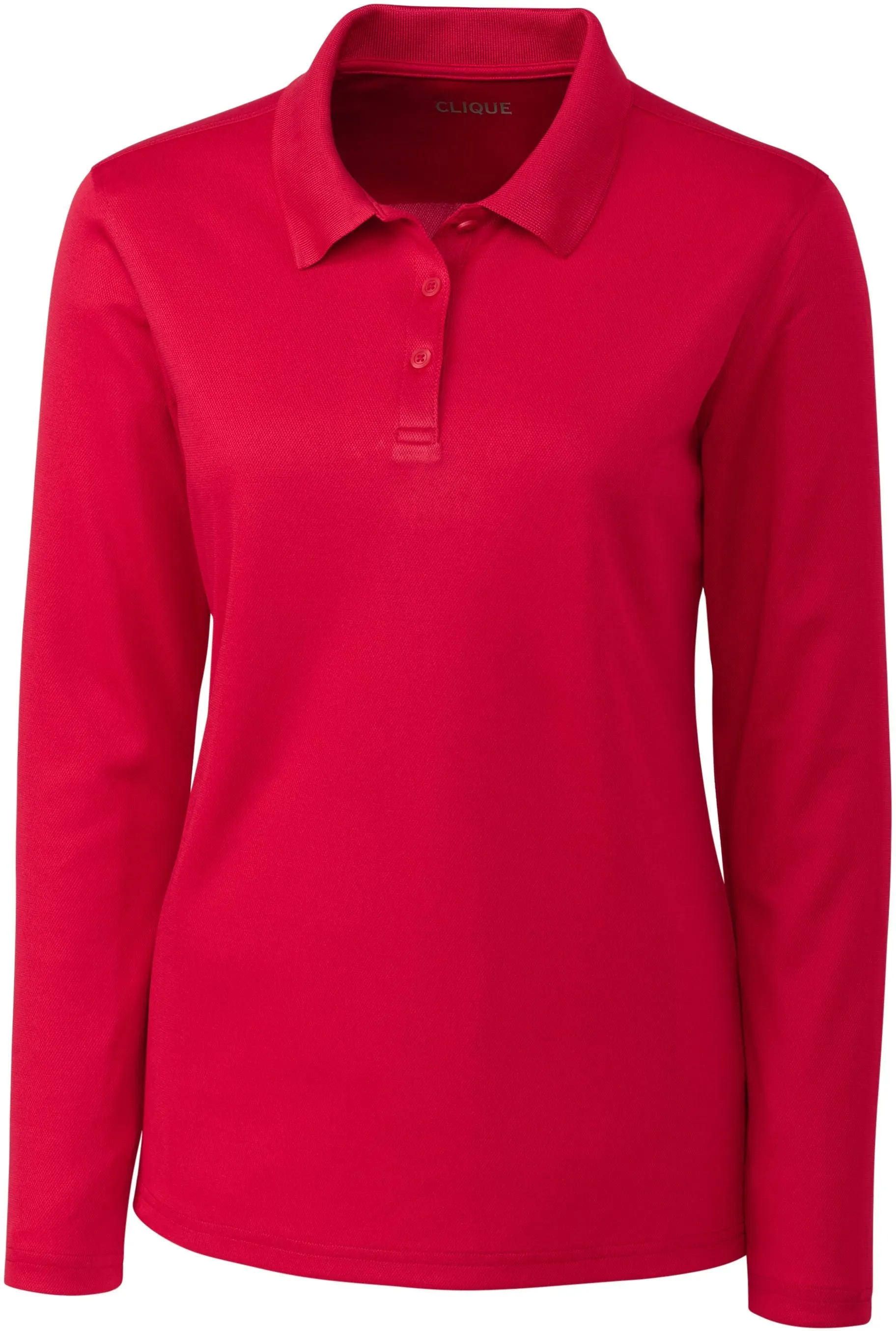 Clique Ladies Spin Long Sleeve Polo