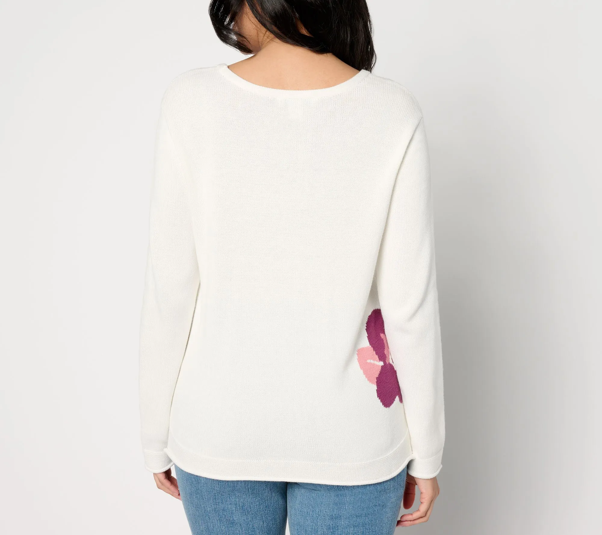 Floral Pop Sweater from Coldwater Creek